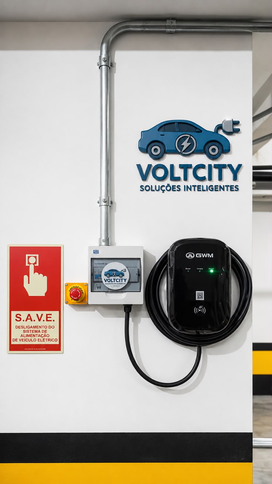 Wallbox GWM e identificação Volt City